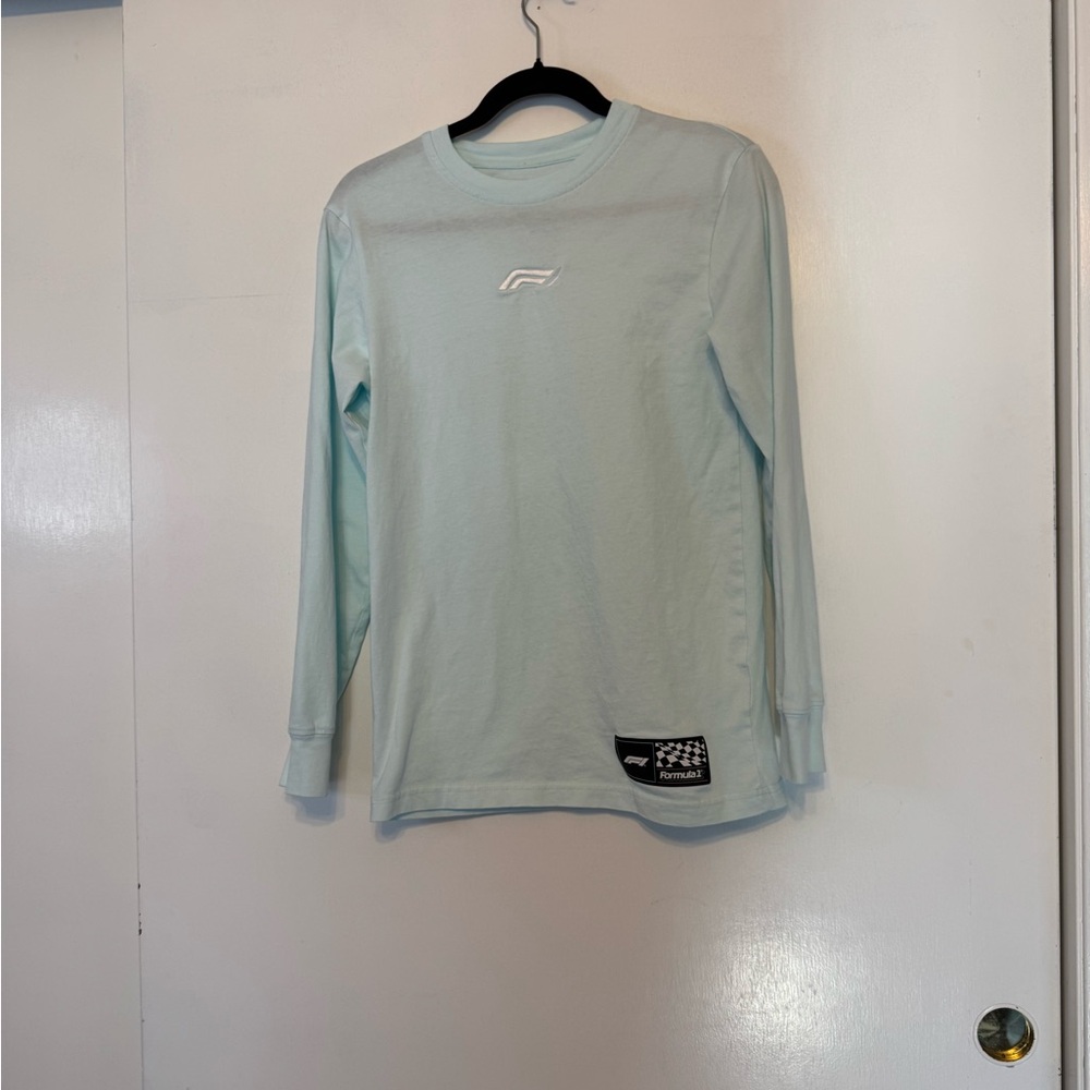 Formula 1 Light Blue Tee with Logo